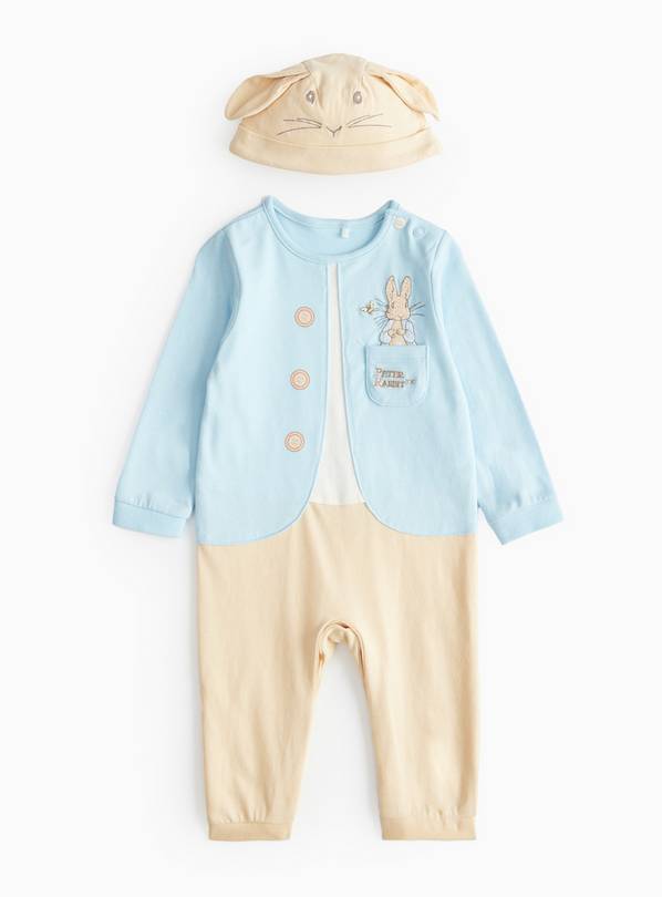 Peter Rabbit Sleepsuit & Hat Set 6-9 months